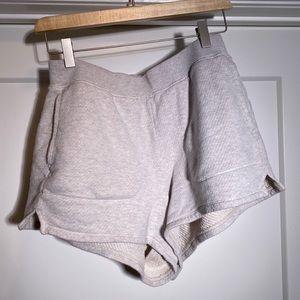 Madewell High-Rise Grey Sweatshorts, Size Small